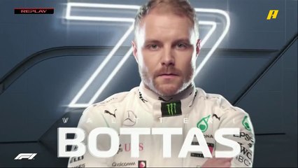 بوتاس يتحكم بمهارة في سيارته بتجارب فورمولا 1 أذربيجان