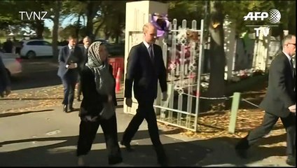 الأمير وليام يشيد برد فعل النيوزيلنديين بعد هجوم كرايستشرش