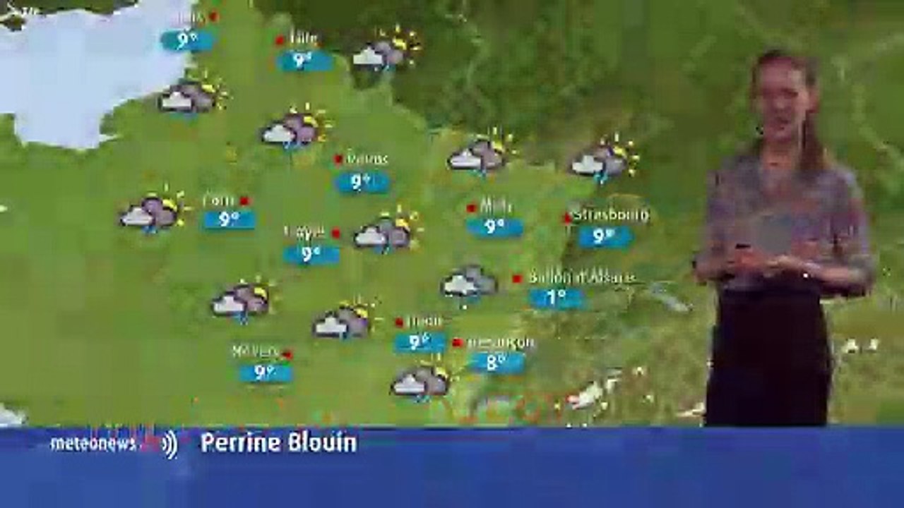 La météo de ce week-end en Lorraine : pluie et températures fraîches