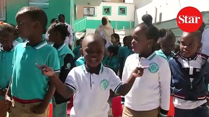 Senegalli minik Abdurrahman’ın İstiklal Marşı tutkusu