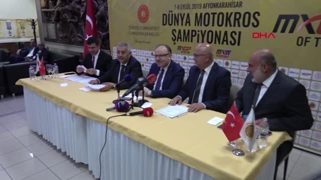 Spor Dünya Motokros Şampiyonası Afyonkarahisar'da
