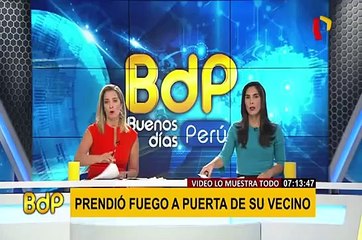 Magdalena: vecinos no creen que sujeto acusado de incendiar vivienda sea esquizofrénico