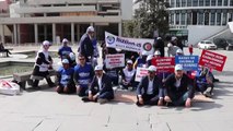 Bolu Belediyesinde İşten Çıkarılan İşçilerin Oturma Eylemi