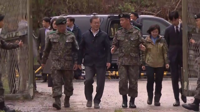 문 대통령, 판문점 선언 1주년 앞두고 DMZ 방문...:평화로 가는 길 / YTN