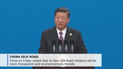 China promises New Silk Road will be cleaner and more transparent