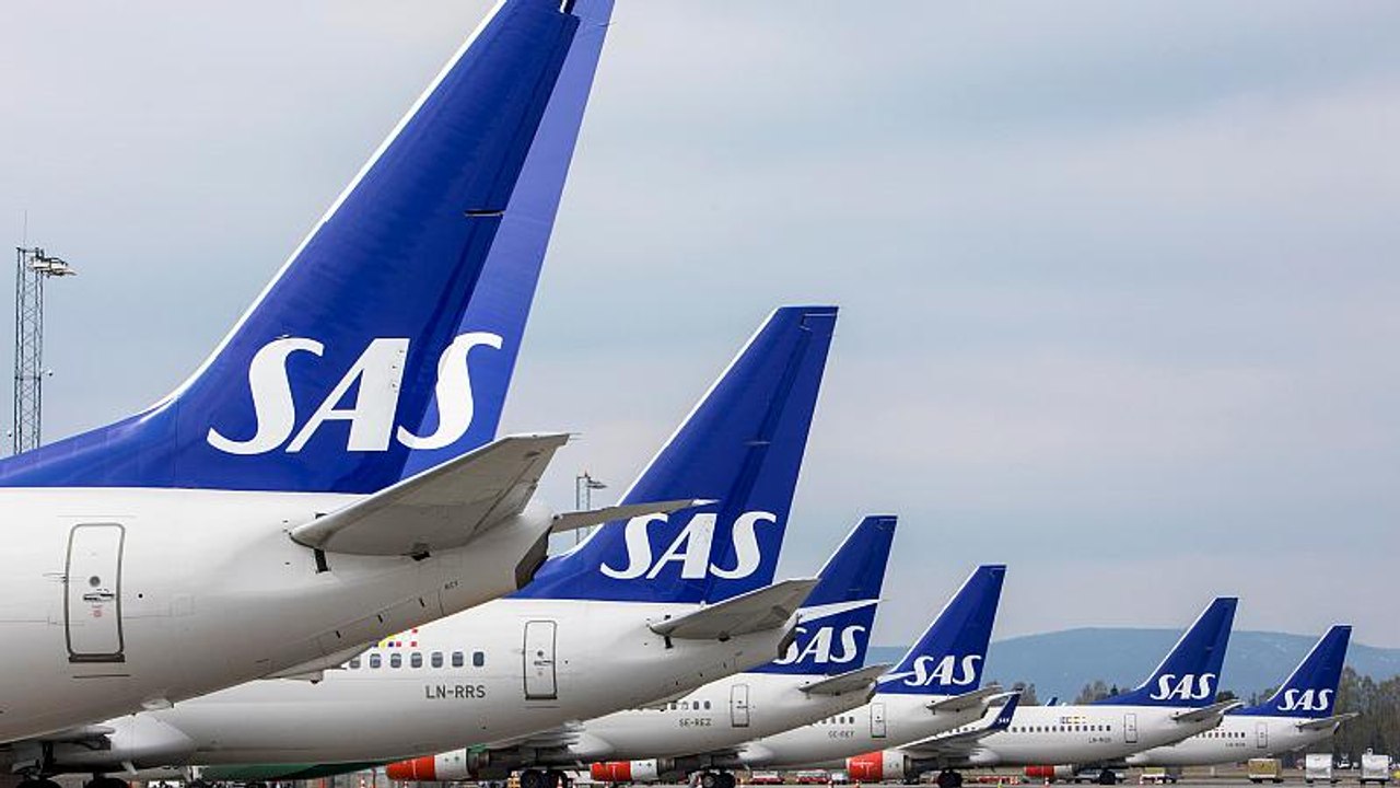 Streik bei SAS-Piloten - Flugausfälle am Wochenende
