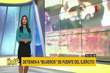 Rímac: capturan a banda de ‘bujieros’ que asaltaba en Puente del Ejército
