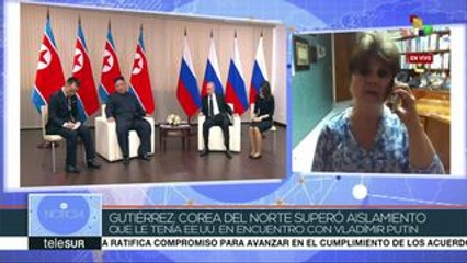 Gutiérrez: Norcorea superó el aislamiento al que había sido sometida