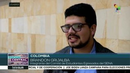 Colombianos participan en gran paro nacional contra políticas de Duque