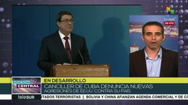 Canciller cubano condena enérgicamente nuevas sanciones de EEUU