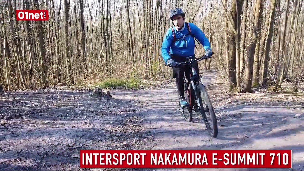 Découverte du VTT électrique Nakamura E-Summit 710 d'Intersport - Vidéo  Dailymotion