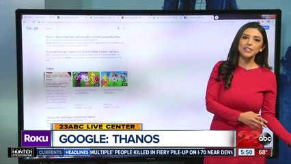 Watch what happens when you Google 'Thanos'