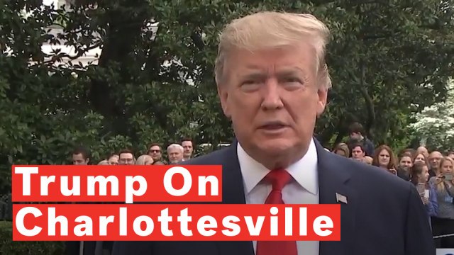 President Trump Defends His Charlottesville Response