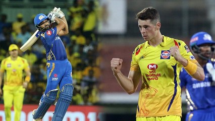 சென்னை அணிக்கு 156 ரன்களை இலக்கை  நிர்ணயித்த மும்பை