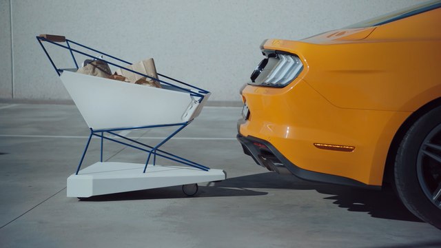 Self-Braking Grocery Cart Avoids Collisions