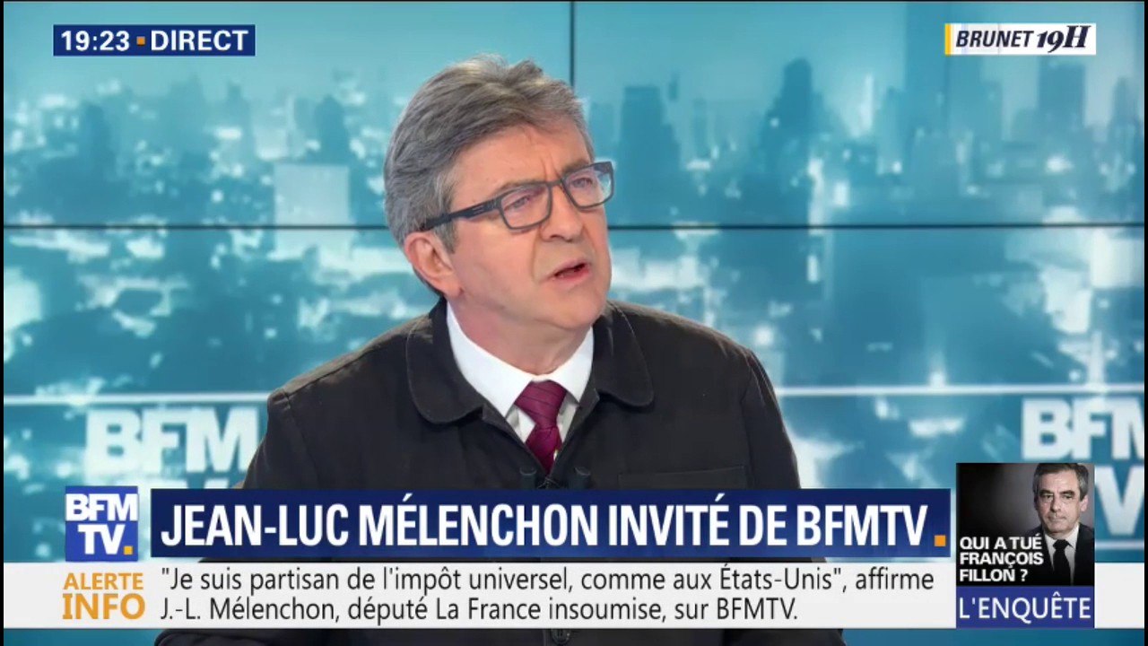Jean-Luc Mélenchon :"On peut parler d'incompétence" en qui concerne Christophe Castaner