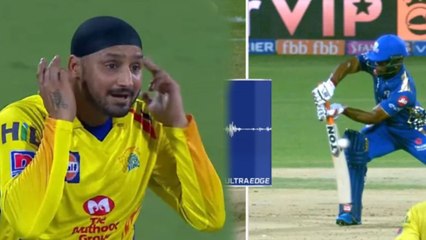 IPL 2019 CSK vs MI: Evin Lewis edges the ball but Harbhajan and Rayadu didn't appeal |वनइंडिया हिंदी