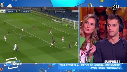 Marie Portolano teste Tom comme commentateur sportif, Cyril Hanouna bluffé !