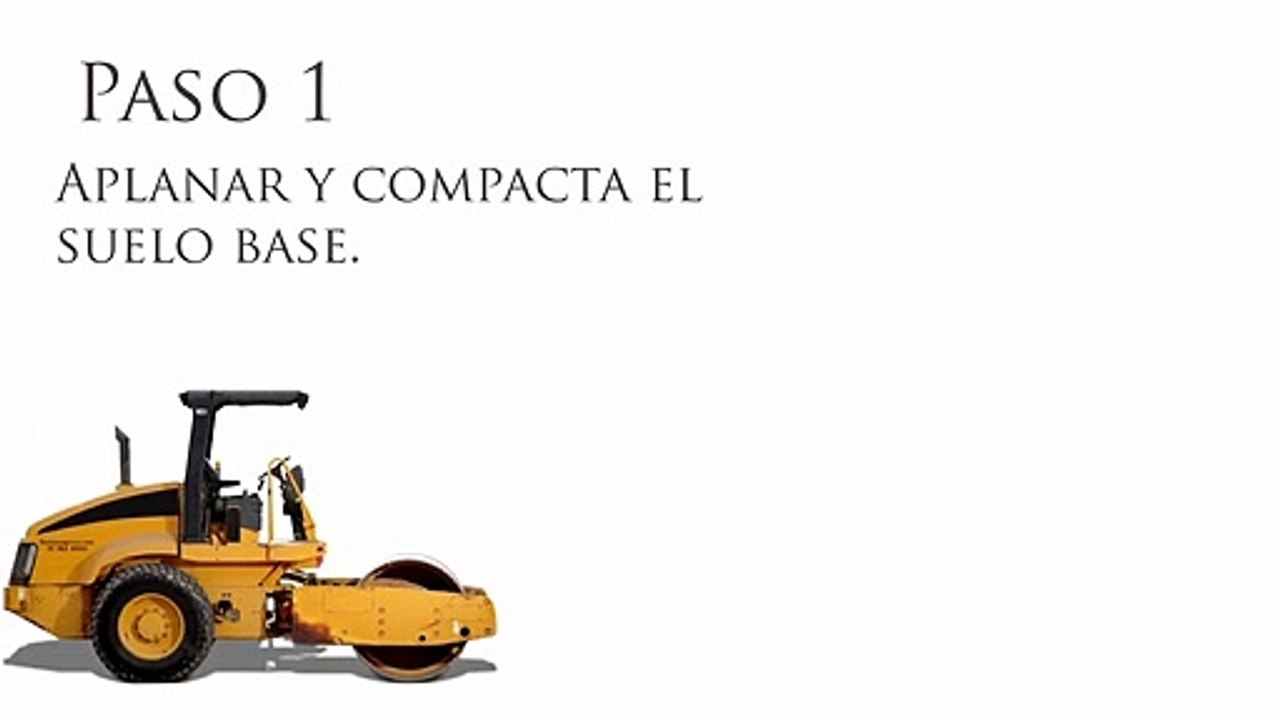 Construcciones Yamaro te explica brevemente como se coloca el asfalto
