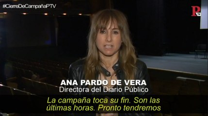 ¿Por qué nadie debe quedarse en casa el 28A? Este es el mensaje de Ana Pardo de Vera