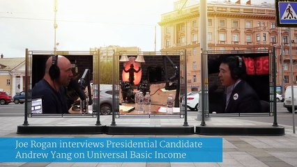 Joe Rogan Andrew Yang on Universal Basic Income