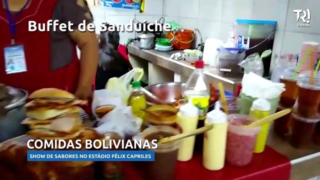 Show de sabores no estádio Félix Capriles