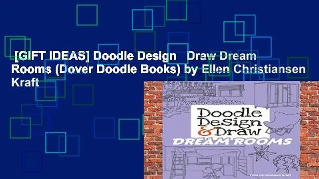 [GIFT IDEAS] Doodle Design Draw Dream Rooms (Dover Doodle Books) by Ellen Christiansen Kraft