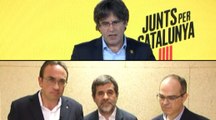 Puigdemont considera que los presos saldrán de prisión y recogerán sus actas