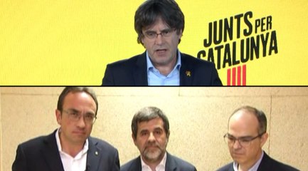 Télécharger la video: Puigdemont considera que los presos saldrán de prisión y recogerán sus actas