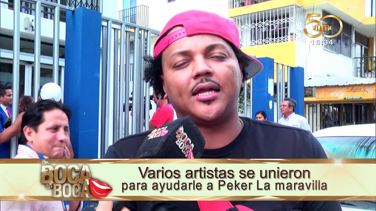 Varios artistas se unieron para ayudarle a Peker “La Maravilla”