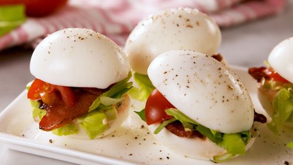 These BLT Egglets Are The Perfect Low-Carb Snack