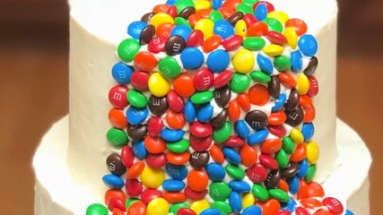 This M&M Cake Defies Gravity