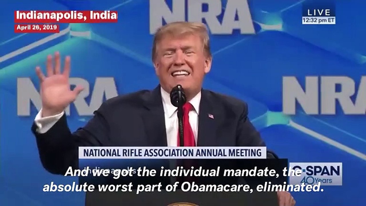 Trump Makes Another Veiled Attack On John McCain During NRA Speech