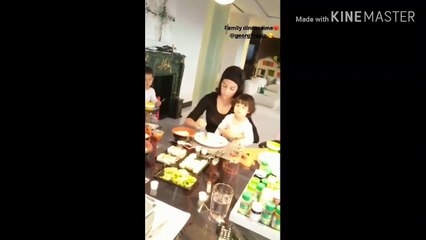 Cristiano Ronaldo muestra como son sus cenas familiares