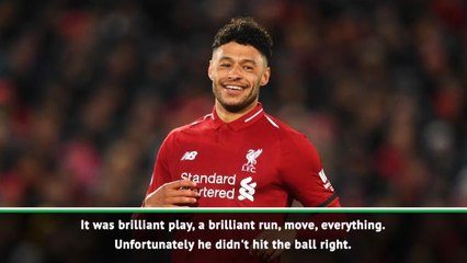 Klopp delighted to see Oxlade-Chamberlain return