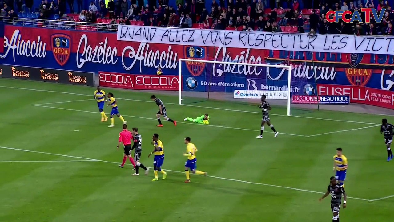 L2 - le résumé vidéo après Gazélec Ajaccio / FC Sochaux (0-2)