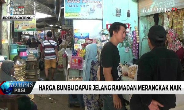 Harga Bumbu Dapur Jelang Bulan Ramadan Merangkak Naik