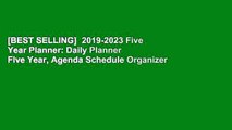 [BEST SELLING]  2019-2023 Five Year Planner: Daily Planner Five Year, Agenda Schedule Organizer