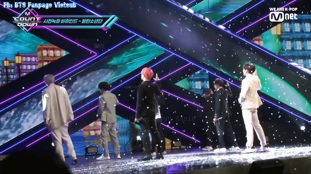 [VIETSUB] 방탄소년단(BTS) M COUNTDOWN Pre-recording Behind the Scences