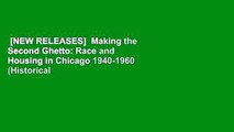 [NEW RELEASES]  Making the Second Ghetto: Race and Housing in Chicago 1940-1960 (Historical