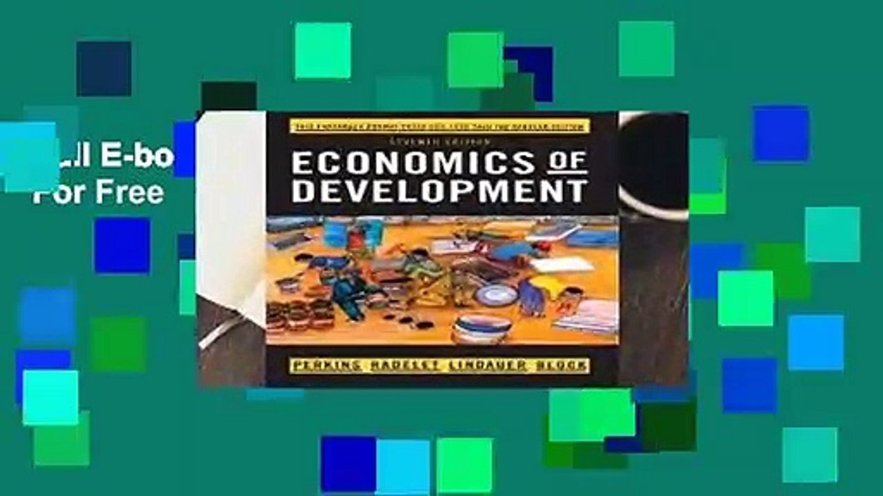 Full E-book Economics of Development  For Free