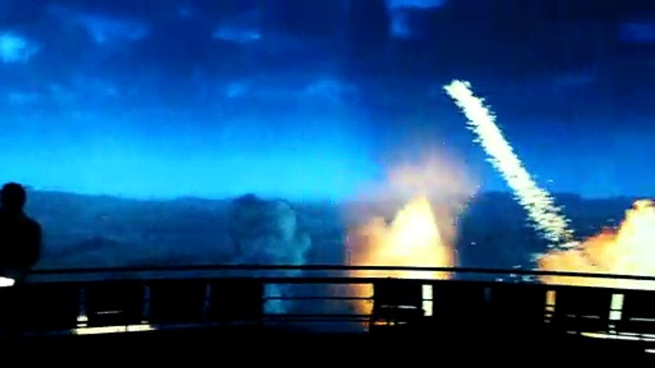 360 degree ring screen fusion projection large screen