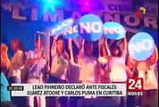 Pinheiro declaró ante fiscales por aporte a la campaña de la no revocatoria de Villarán