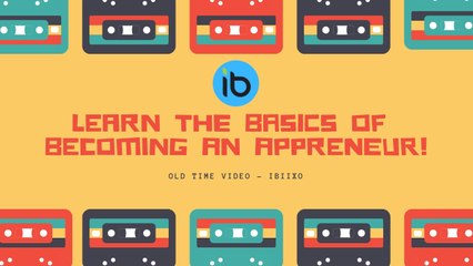 Learn the basics of becoming an Appreneur! Old time video