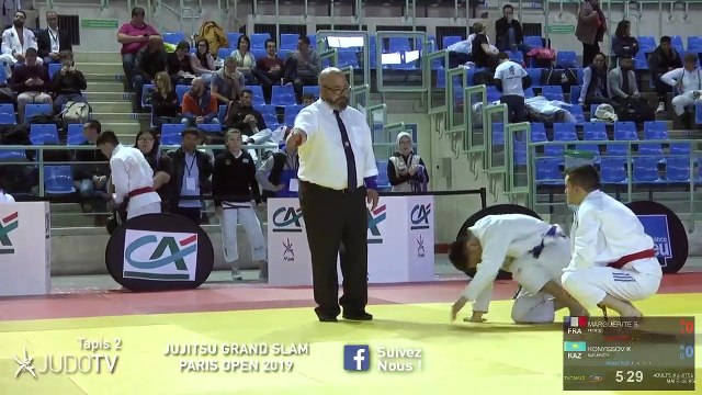 TAPIS 2 - JUJITSU GRAND SLAM PARIS OPEN 2019 - REPLAY J1