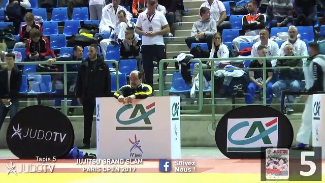 TAPIS 5 - JUJITSU GRAND SLAM PARIS OPEN 2019 - REPLAY J1