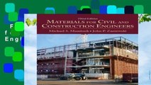 Full version  Materials for Civil and Construction Engineers Complete
