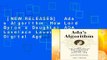 [NEW RELEASES]  Ada s Algorithm: How Lord Byron s Daughter ADA Lovelace Launched the Digital Age