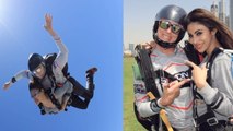 Mouni Roy shares her throwback Skydiving pictures; Check Out! | Boldsky