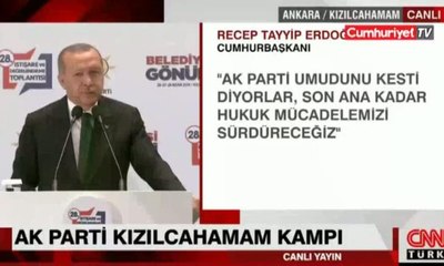 Erdoğan'dan kendi teşkilatına çok sert sözler